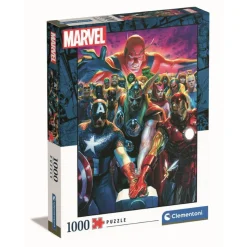 Puzzle 1000 pièces : Marvel - Clementoni