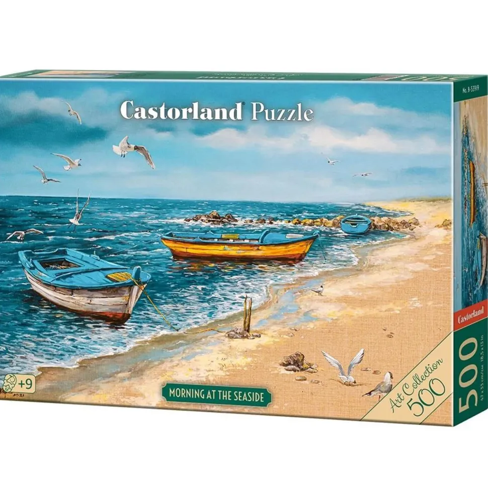 Puzzle 500 pièces : Matin au bord de la mer - Castorland