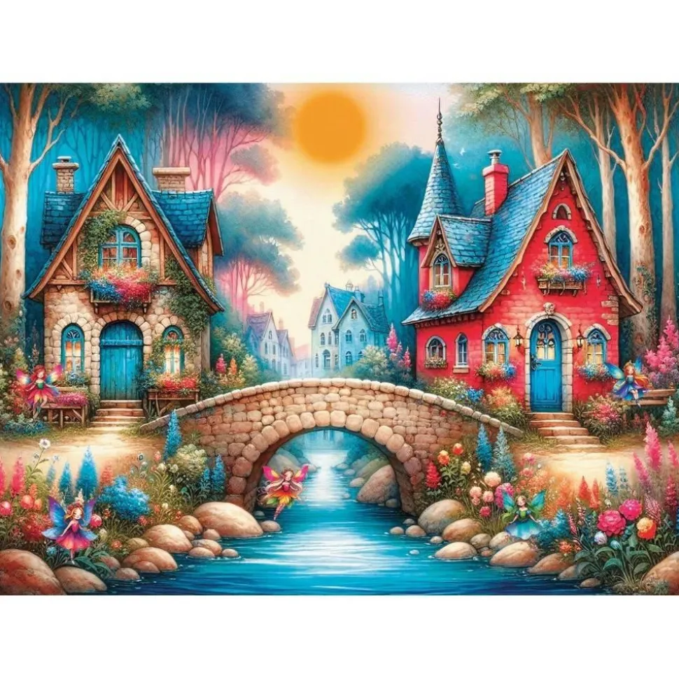 Puzzle 1000 pièces : MATIN FÉÉRIQUE - JaCaRou