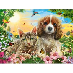 Puzzle 500 pièces : Meilleurs copains - Castorland