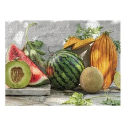 Puzzle 1000 pièces : Melons du jardin - Galison