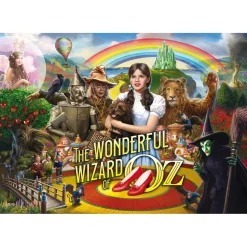 Puzzle 1000 pièces : Merveilleux Magicien d'Oz - Clementoni