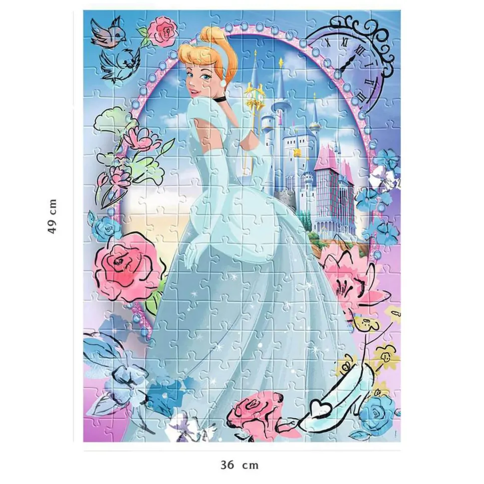 Puzzle 150 pièces : Merveilleuse Cendrillon - Nathan