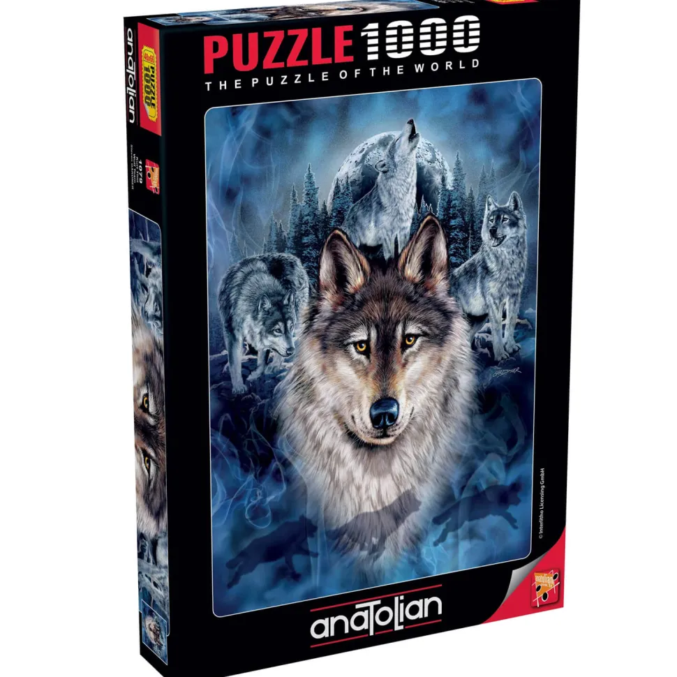 Puzzle 1000 pièces : Meute de loups - Anatolian