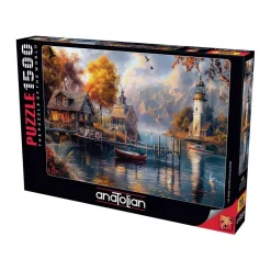 Puzzle 1500 pièces : Mi-automne sur le lac - Anatolian