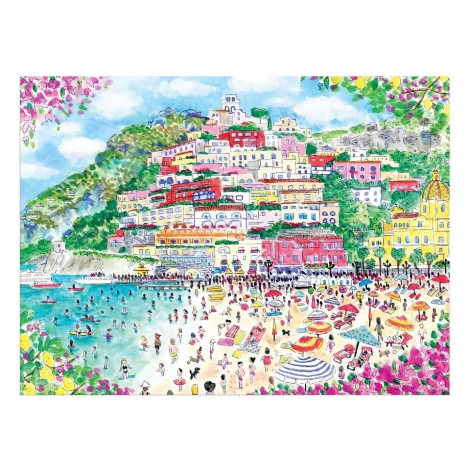 Puzzle 1000 pièces : Michael Storrings – Côte d'Italie - Galison