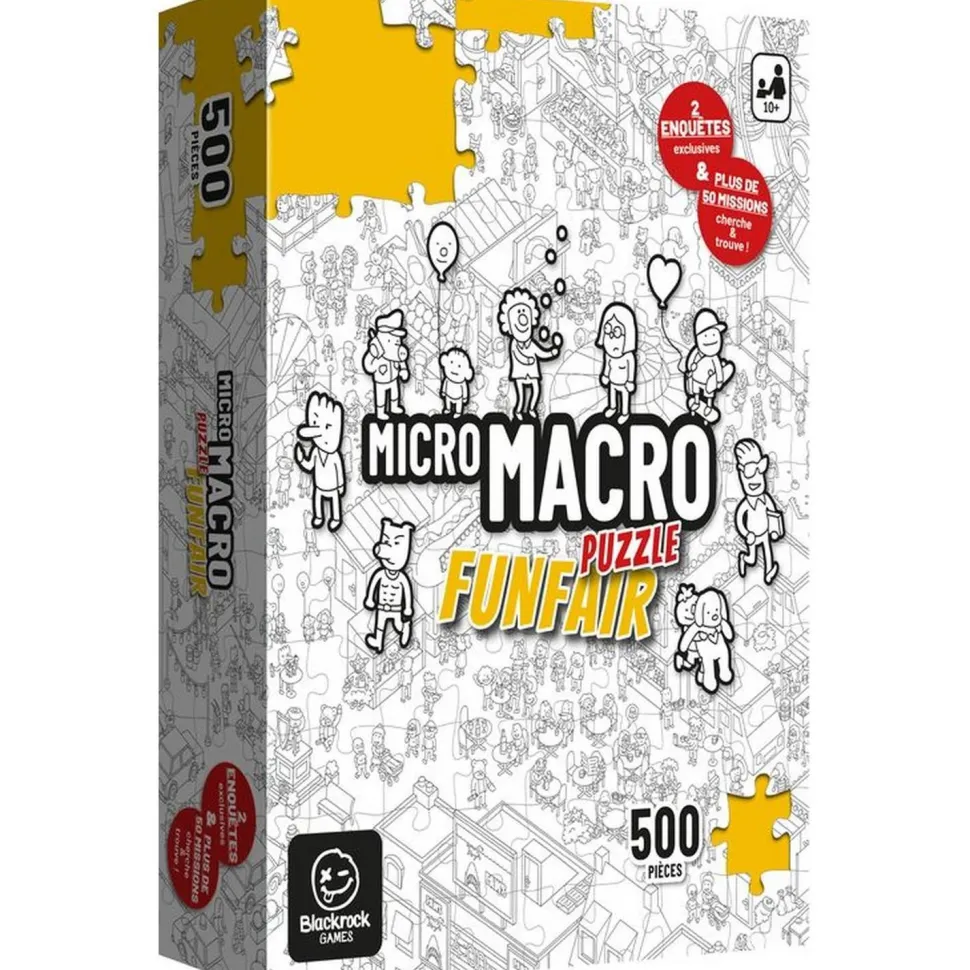 Puzzle 500 pièces : MICRO MACRO - PUZZLE FUNFAIR - Blackrock