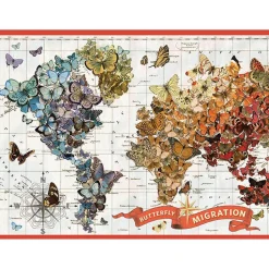 Puzzle 1000 pièces : migration du papillon - Galison