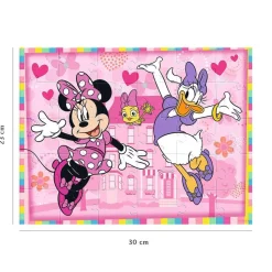 Puzzle 30 pièces : Minnie et Daisy, Minnie Mouse - Nathan
