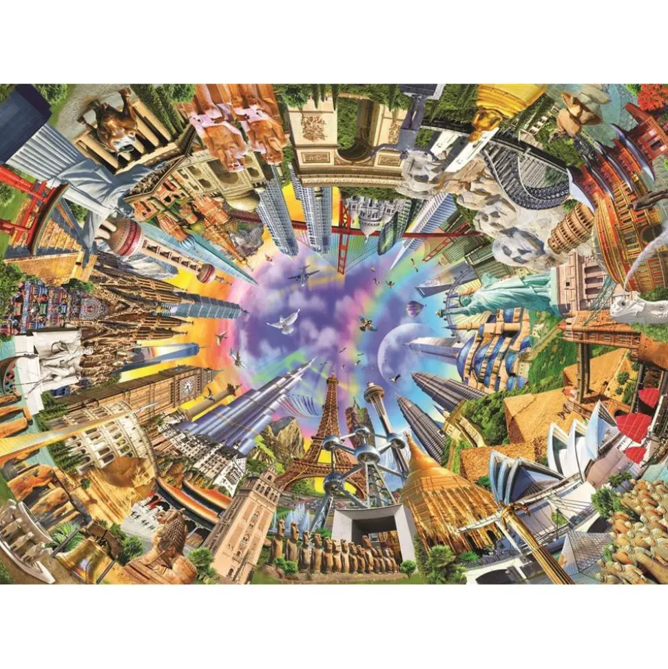 Puzzle 3000 pièces : Monde en 360° - Anatolian