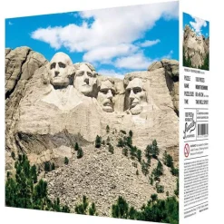 Puzzle 1000 pièces : Mont Rushmore - Kylskapspoesi