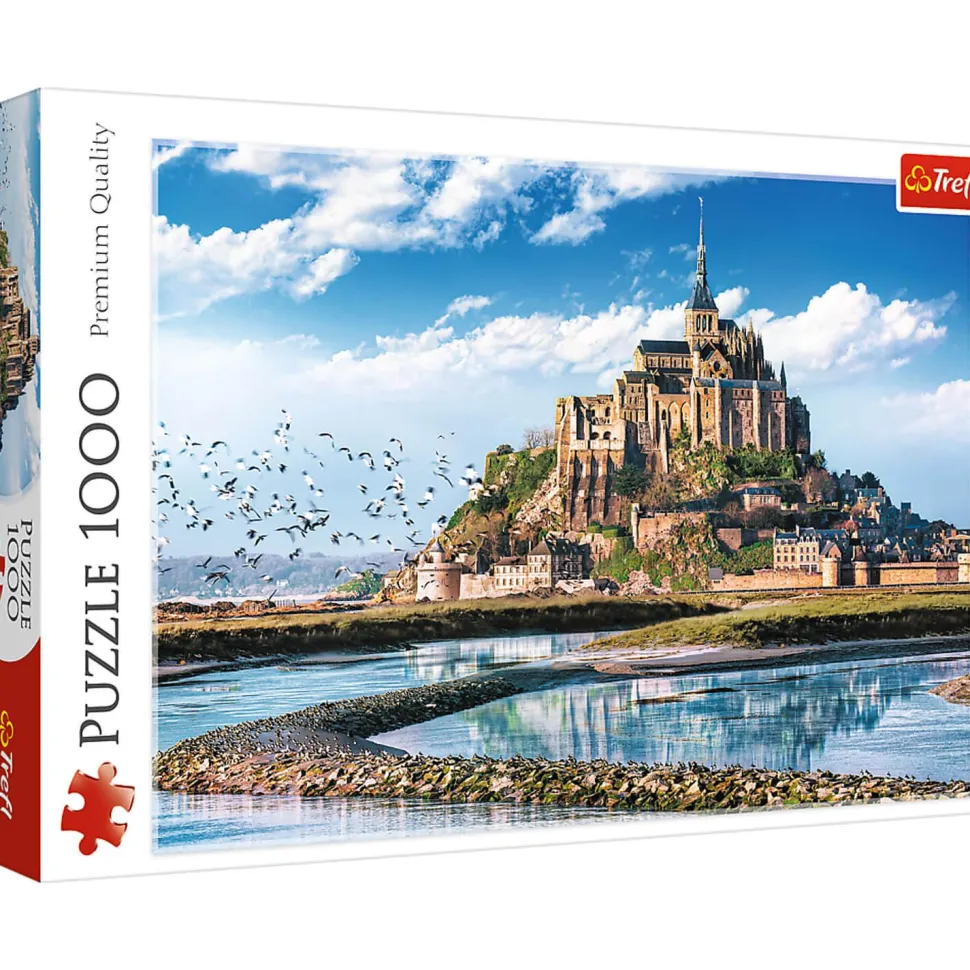 Puzzle 1000 pièces : Mont Saint-Michel, France - Trefl