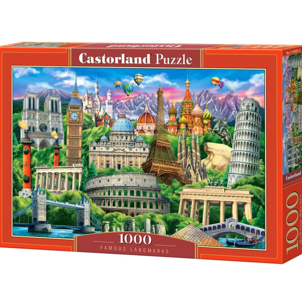 Puzzle 1000 pièces : Monuments Célèbres - Castorland