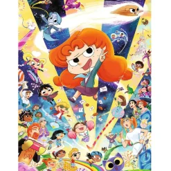 Puzzle 500 pièces : Mortelle Adèle : Vive les Bizarres ! - Nathan