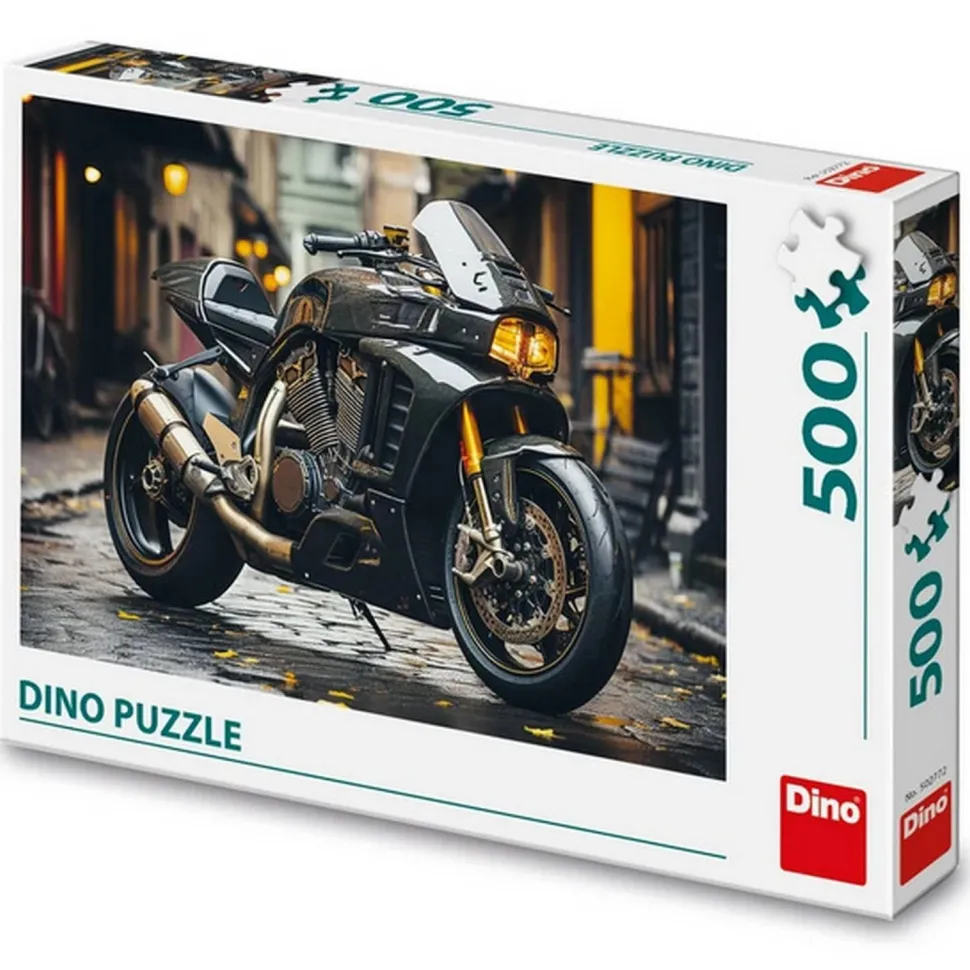 Puzzle 500 pièces : Moto - Dino