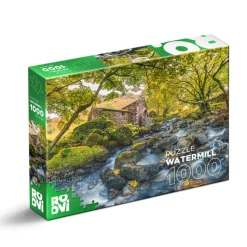 Puzzle 1000 pièces : Moulin A Eau - DToys