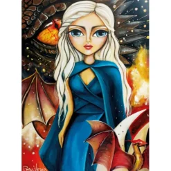 Puzzle 1000 Pièces : Mère des Dragons - Magnolia