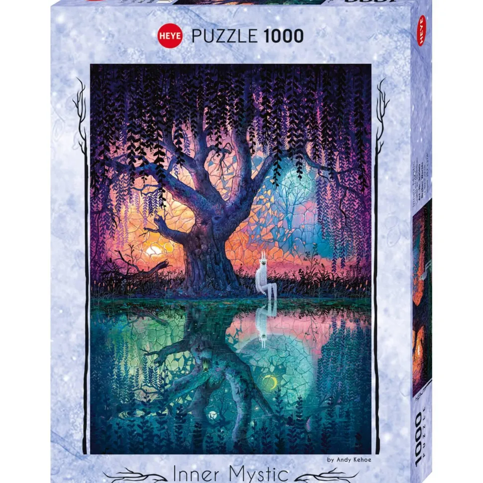 Puzzle 1000 pièces : mystique intérieure mondes brisés - Heye