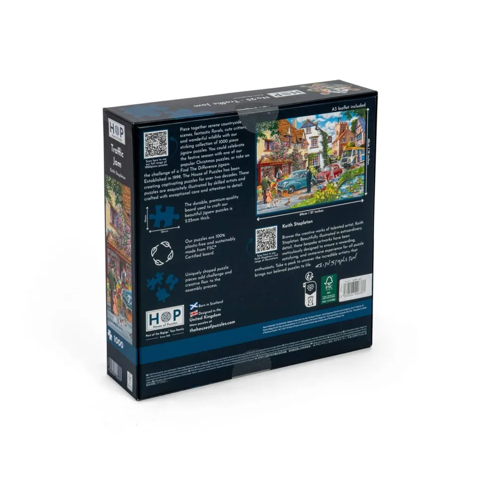 Puzzle 1000 pièces : N°25 - Embouteillage - The House Of Puzzle