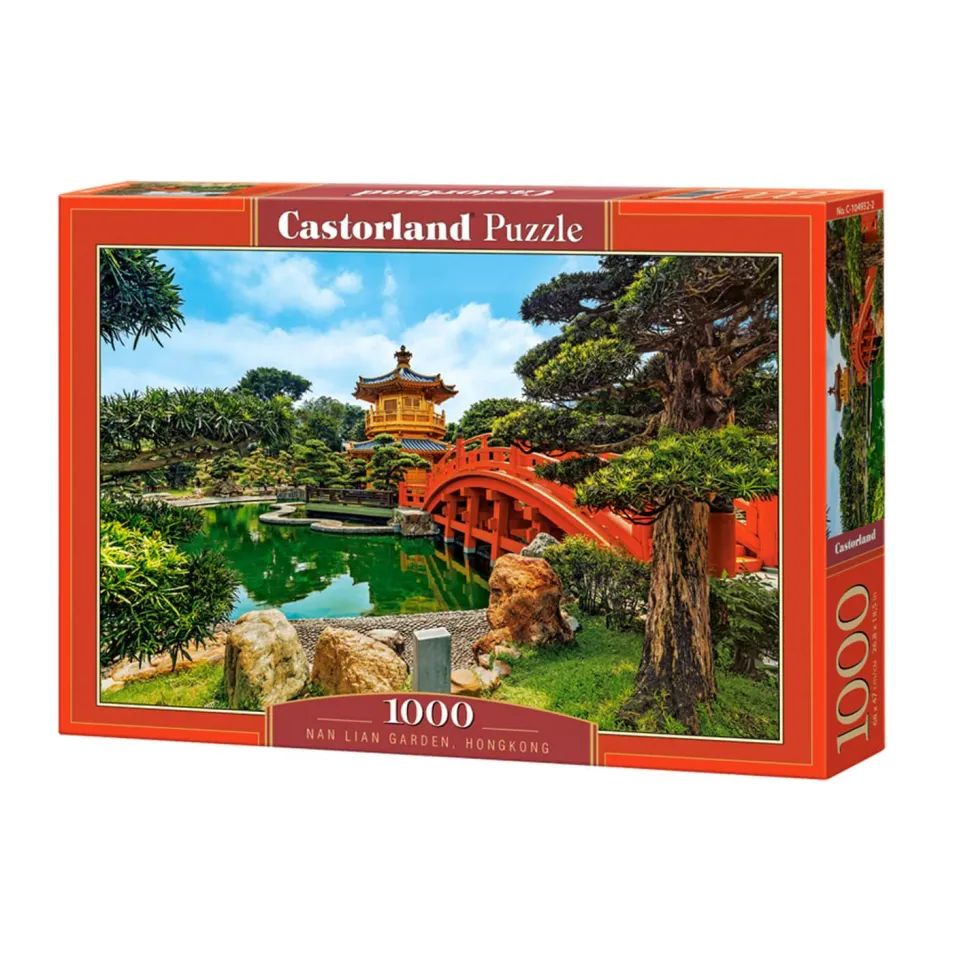 Puzzle 1000 pièces : Nan Lian Garden, Hongkong - Castorland