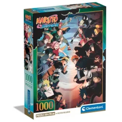 Puzzle 1000 pièces : Naruto Shippuden - Clementoni
