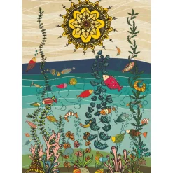 Puzzle 1000 pièces : Nature : Poisson - DToys