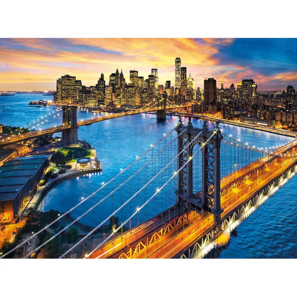 Puzzle 3000 pièces : New York - Clementoni