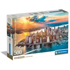 Puzzle 500 pièces : New York - Clementoni
