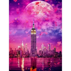 Puzzle 1000 Pièces : New York amoureux - EnjoyPuzzle