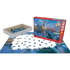 Puzzle 1000 pièces : Noël à Londres - Eurographics
