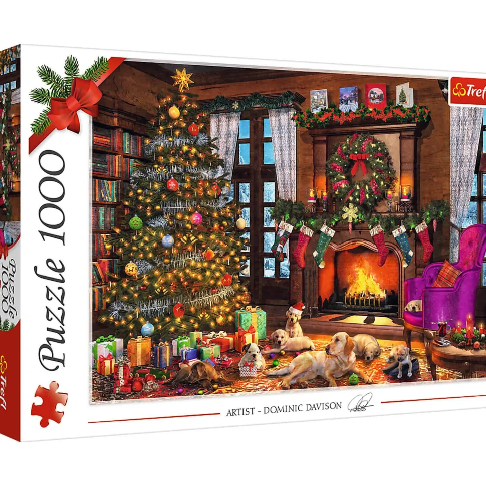 Puzzle 1000 pièces : Noël approche - Trefl