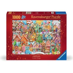 Puzzle 1000 pièces - Noël au village des cookies - Ravensburger