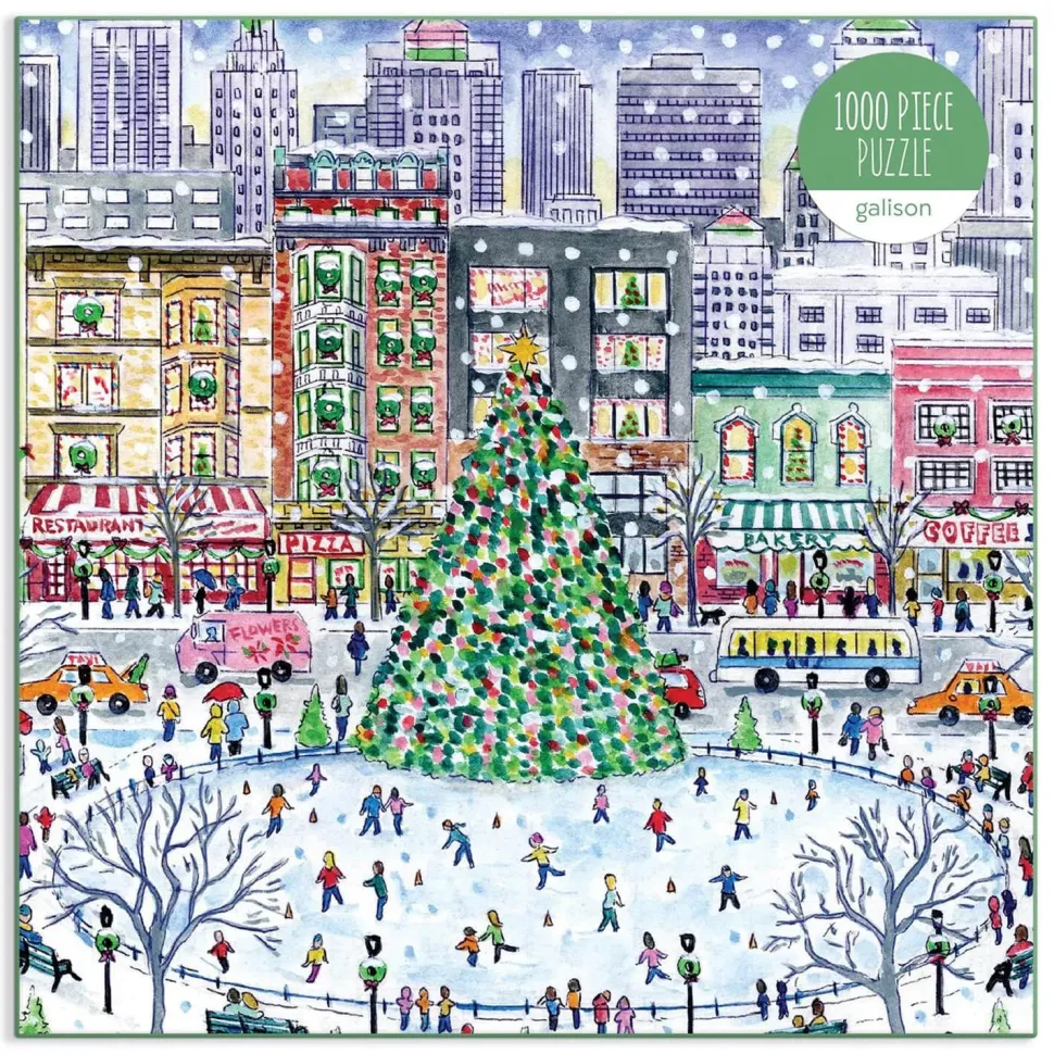 Puzzle 1000 pièces : Noël en Ville - Galison
