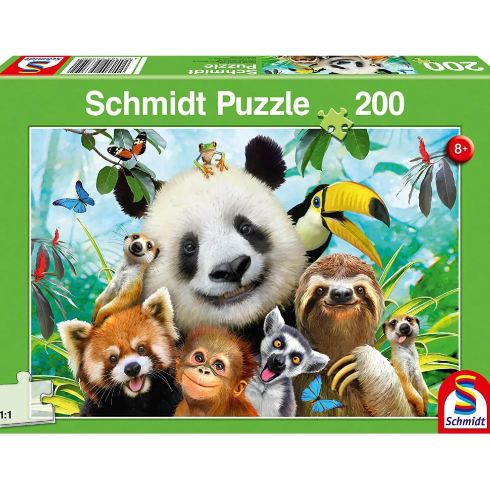 Puzzle 200 pièces : Nos amis les bêtes - Schmidt