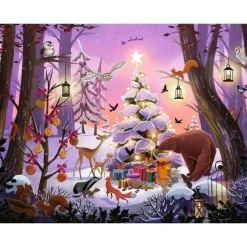 Puzzle 2000 pièces : Nuit de Noël enchantée - Ravensburger