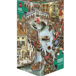 Puzzle 2000 pièces : O Sole Mio, Göbel et Knorr - Heye