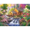 Puzzle 1500 pièces : Oiseaux chanteurs à Summertime Mill - Ks Games