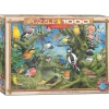 Puzzle 1000 pièces : Oiseaux de jardin - Eurographics