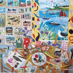 Puzzle 1000 pièces : OISEAUX MARINS - Eeboo