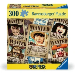 Puzzle 300 pièces : One piece - Wanted ! - Ravensburger