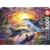 Puzzle 4000 pièces : ORQUES ET LOUPS - Educa