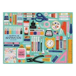 Puzzle 1000 pièces : Outils de loisirs créatif - Galison