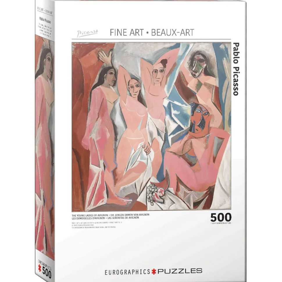 Puzzle 500 pièces : Pablo Picasso : Les Demoiselles d'Avignon - Eurographics