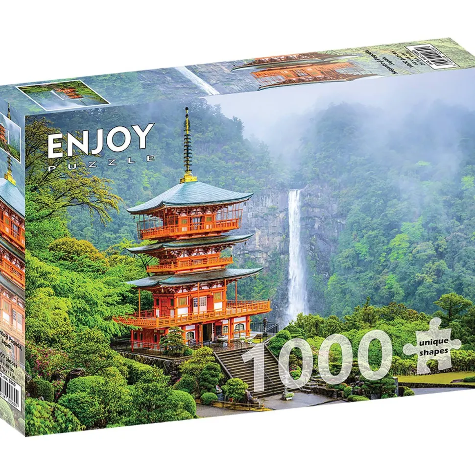 Puzzle 1000 Pièces : Pagode Seiganto -ji - Japon - EnjoyPuzzle