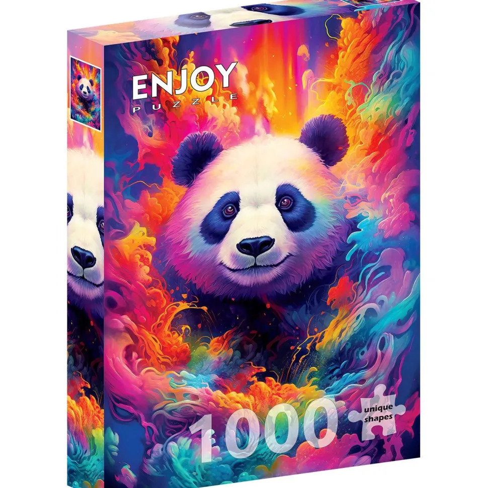 Puzzle 1000 Pièces : Panda Rêverie - EnjoyPuzzle