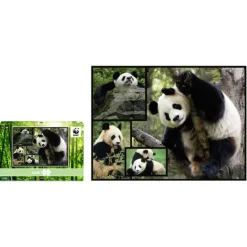 Puzzle 1000 pièces : Pandas - WWF