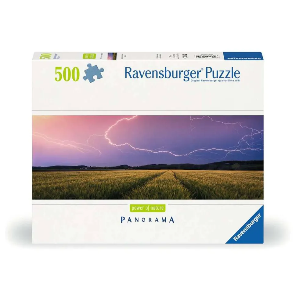 Puzzle 500 pièces - Panorma Nature édition : Orage d'été - Ravensburger