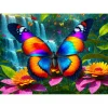 Puzzle 1000 Pièces : Papillon dans la forêt - EnjoyPuzzle