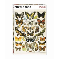Puzzle 1000 pièces : Papillons - Millot - Piatnik