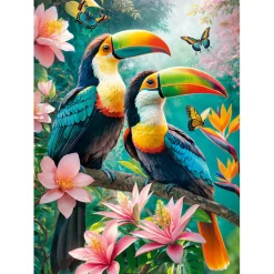Puzzle 1000 pièces : Paradis du Toucan - CherryPazzi